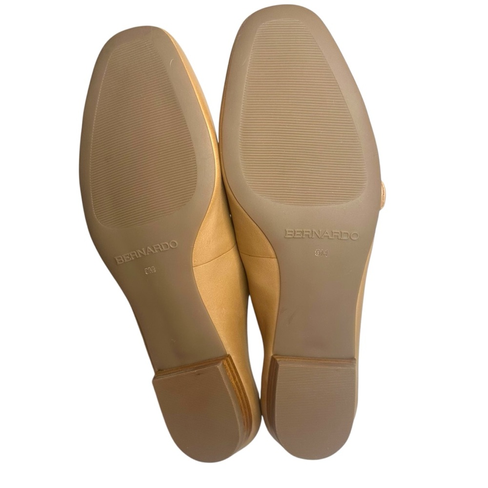 Bernardo Emersyn Tan Bow Flats Size 9 - Picture 6 of 6